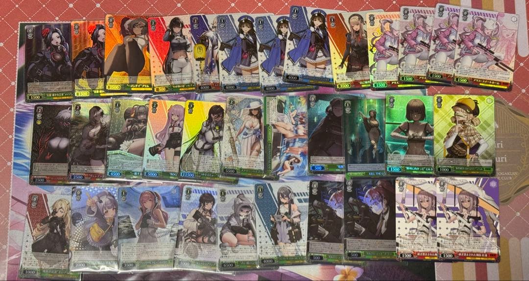 ヴァイス　勝利の女神　NIKKE 8宝用　デッキパーツ　ほぼフルホイル　SR多数