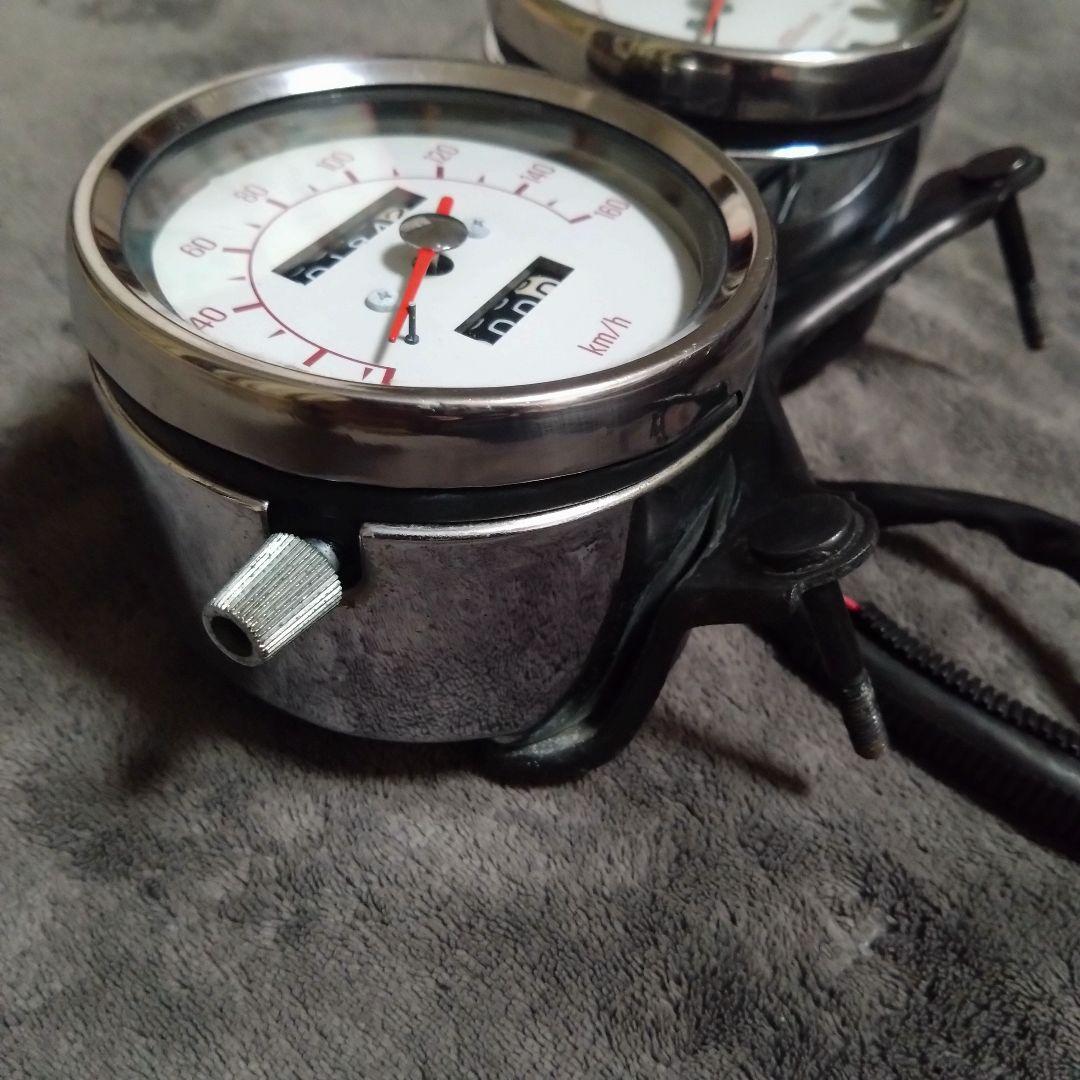 YAMAHA SR400 純正メーター 実動取り外し