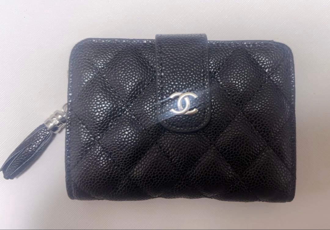 シャネル CHANEL 財布 キルティング 二つ折り財布