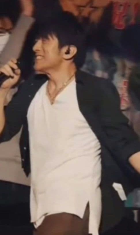 Mr.Children　桜井着　ノーカラーシャツ　美品　Мサイズ　クリーニング済