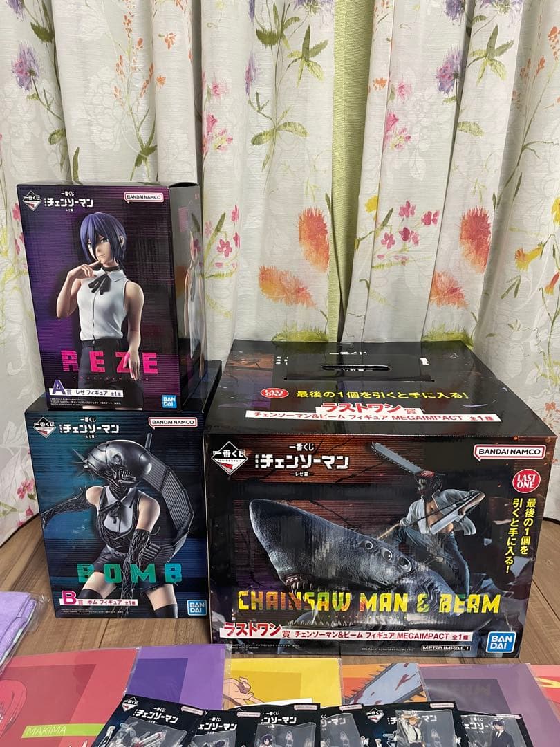 チェンソーマン　一番くじ　フィギュア　ラストワン　上位賞　コンプリートセット他