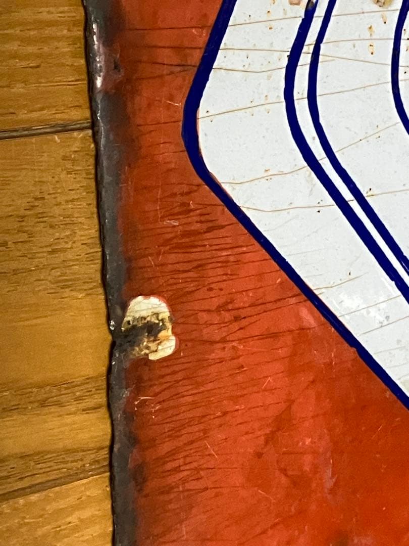 辨當凾の覇王 完全覆蓋 特約販賣店 両面同柄　ホーロー看板