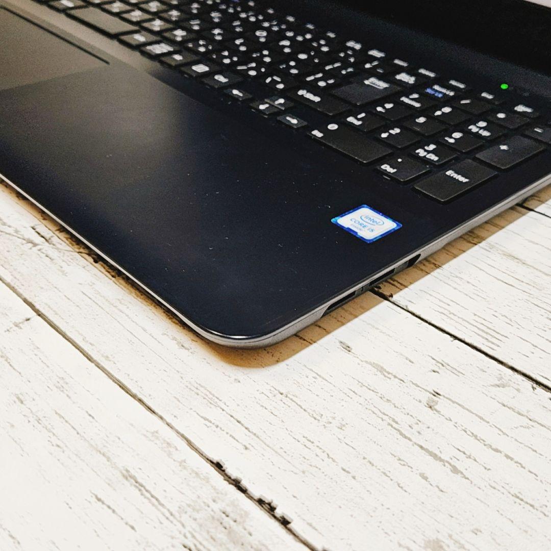 普段使いに♪VAIO大画面ノートパソコン i5 SSD カメラ テンキー DVD