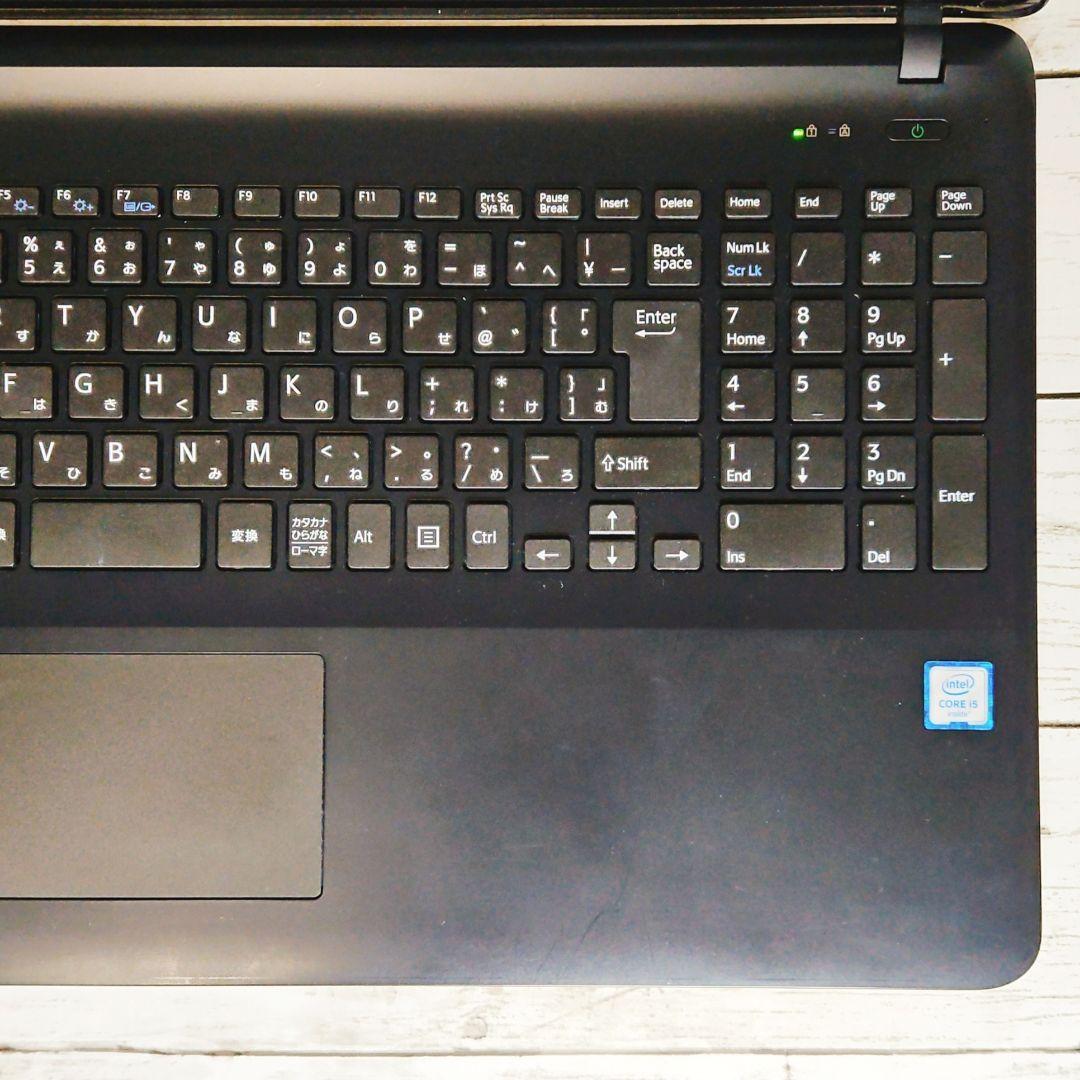 普段使いに♪VAIO大画面ノートパソコン i5 SSD カメラ テンキー DVD