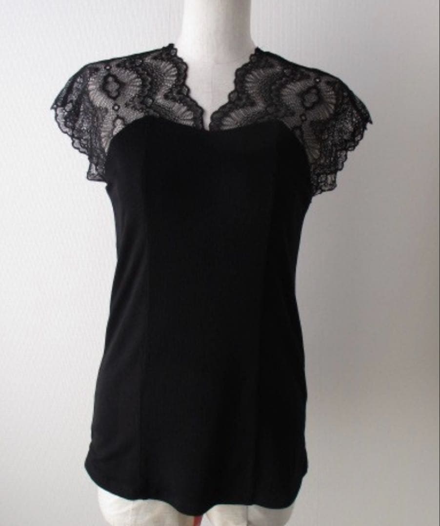 〜ayane アヤン ショルダーレースリブタンクトップ〜