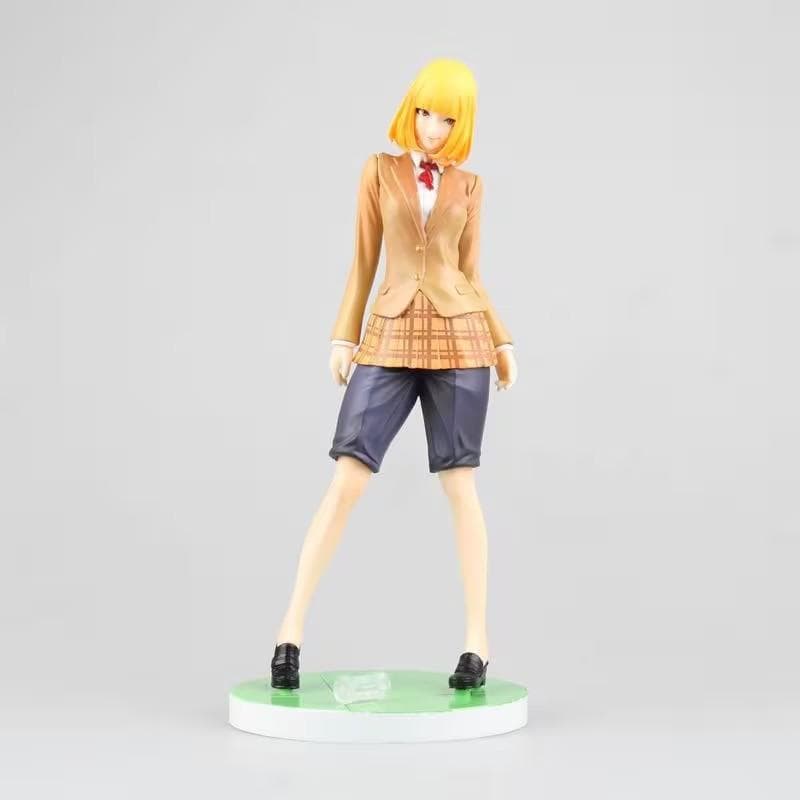 ゲーム漫画WING緑川花フィギュア監獄学園未使用1/7スケールフィギュア塗装済み