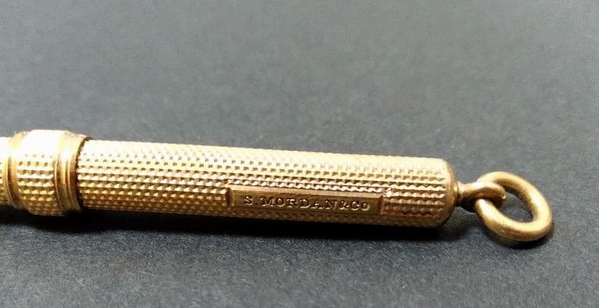 Sampson Mordan 9金 ペンシルホルダー