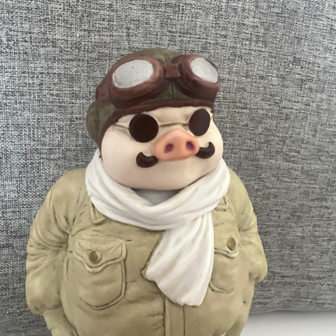 紅の豚ポルコロッソ　磁器オルゴール　バブルヘッドポルコミニ　２点セット