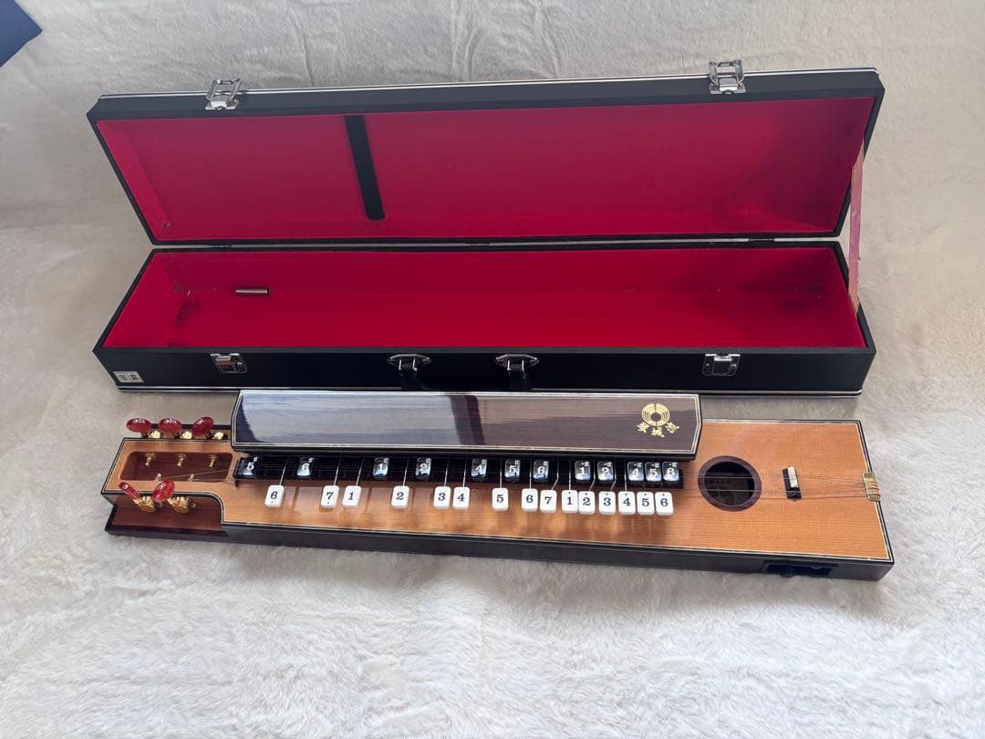 美品　スズキ　最高級　大正琴　瑞穂　希少　激レア　限定品　35周年記念モデル