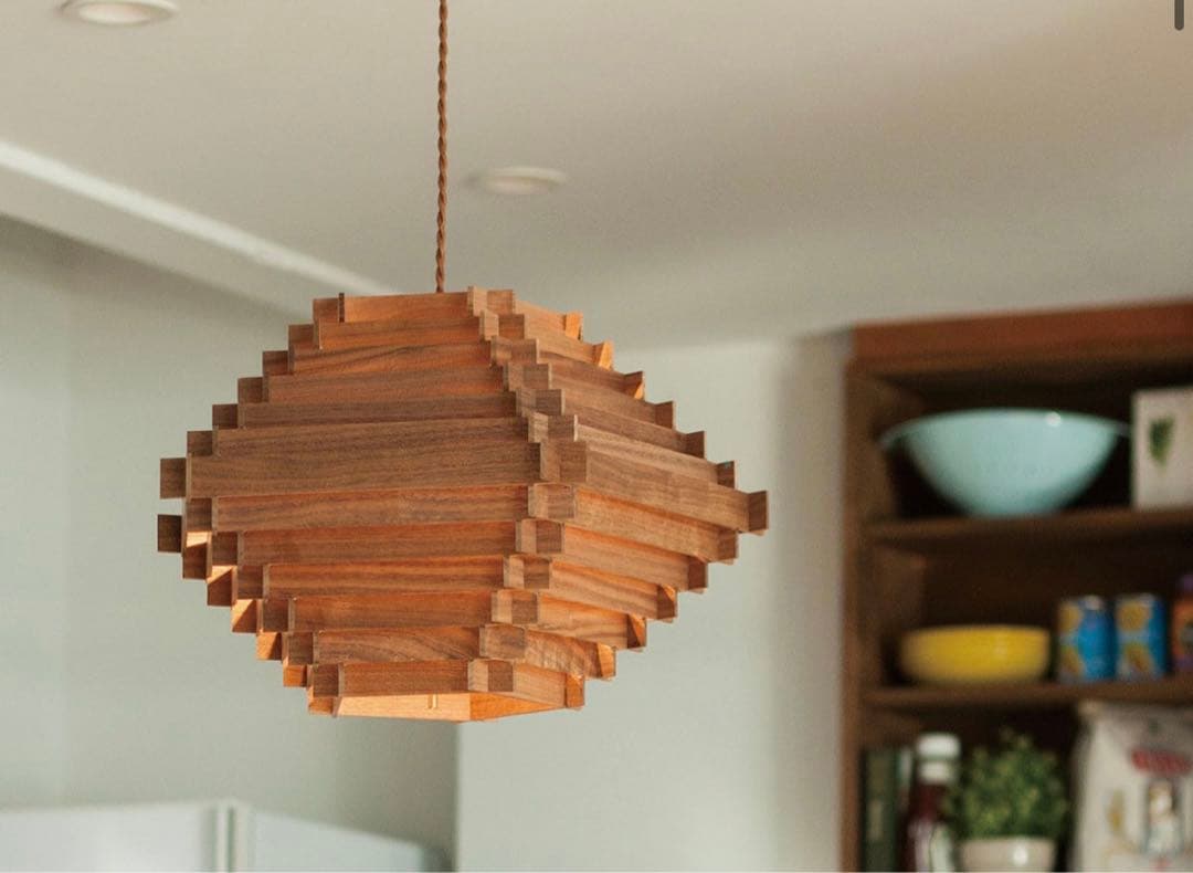 APROZ アプロス ZEONG ペンダントライト 照明　ジオング ナチュラル