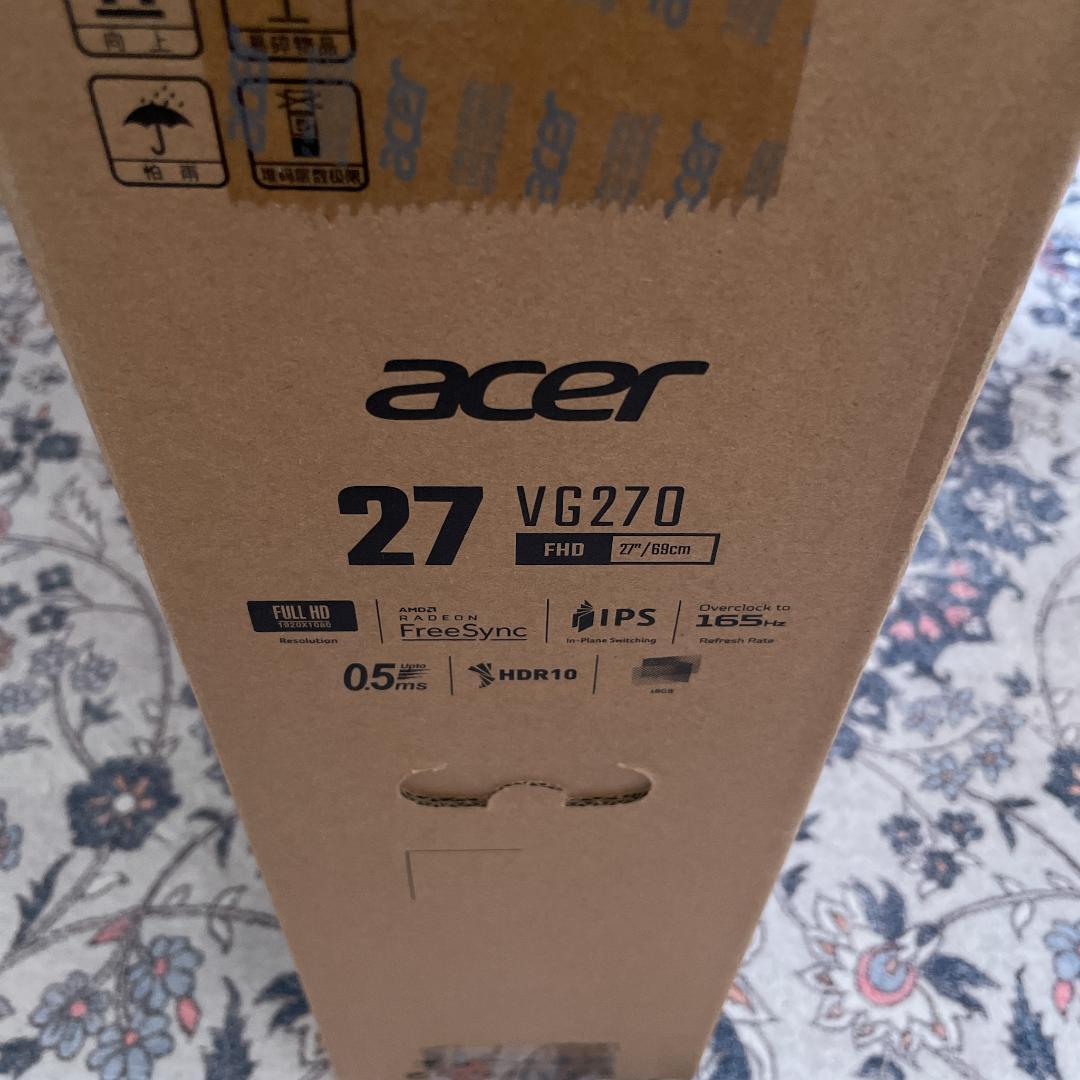 ベ*ー様 Acer Nitro VG270Sbmiipfx 27インチ ゲーミン