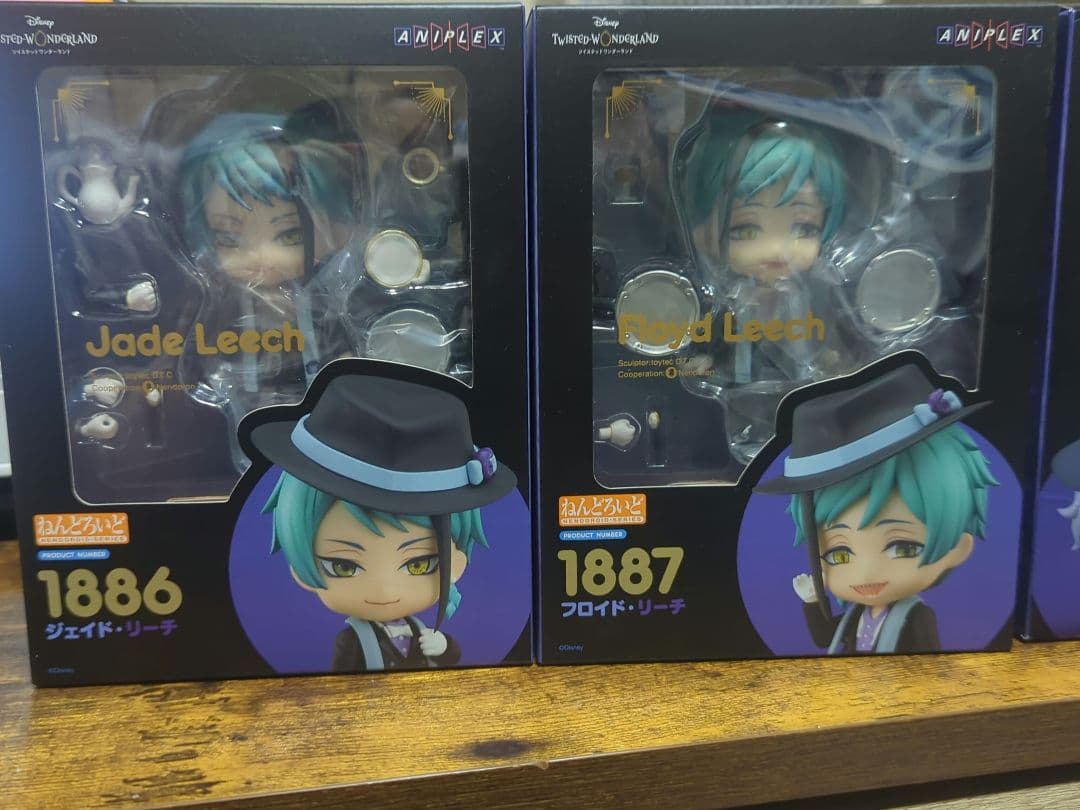 ツイステ アズール ジェイド フロイド ねんどろいど 3点