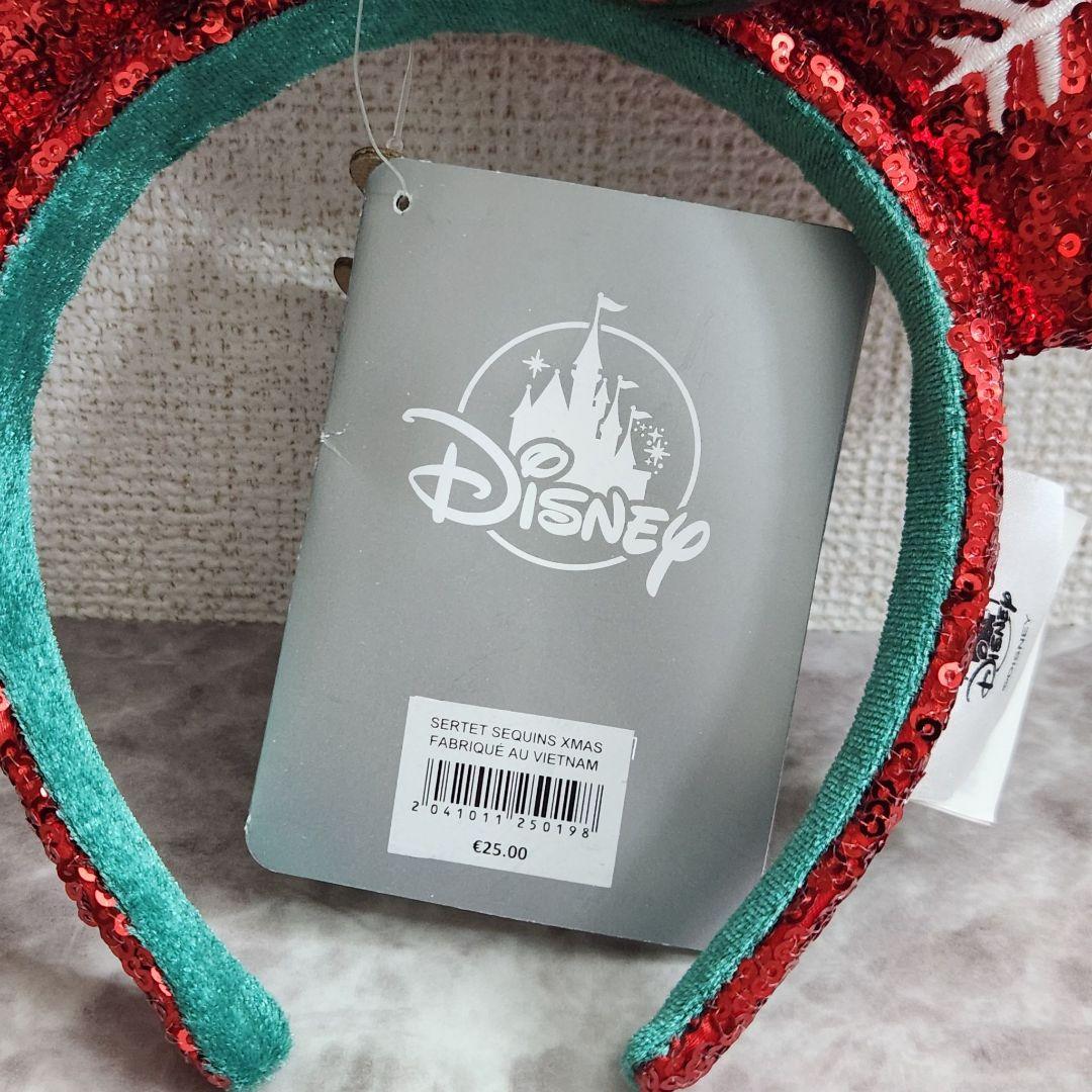 パリ限定‼️クリスマスカチューシャ新品タグ付きディズニーDisney PARIS