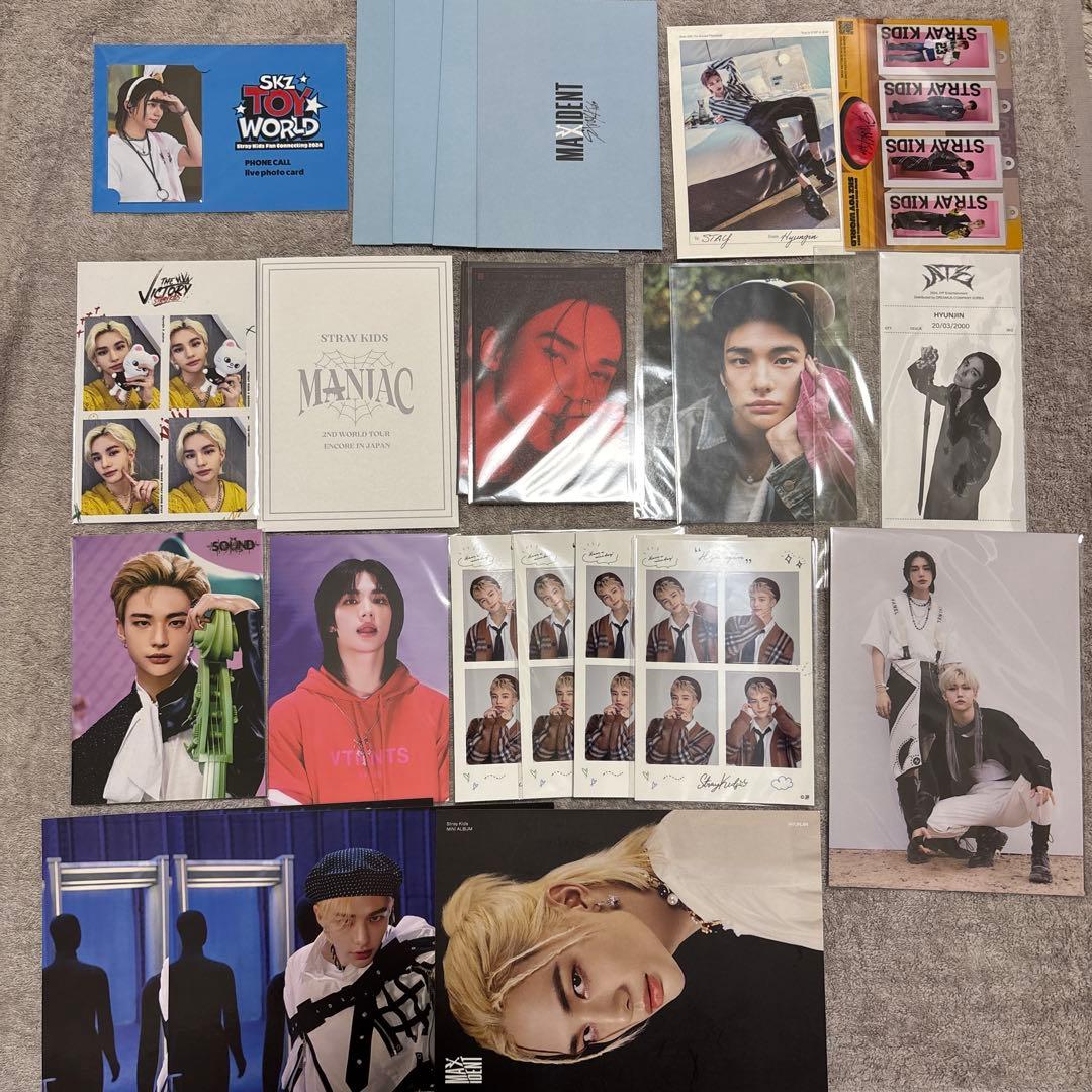 スキズ ヒョンジン トレカ ラントレ アクスタ グッズ まとめ売り