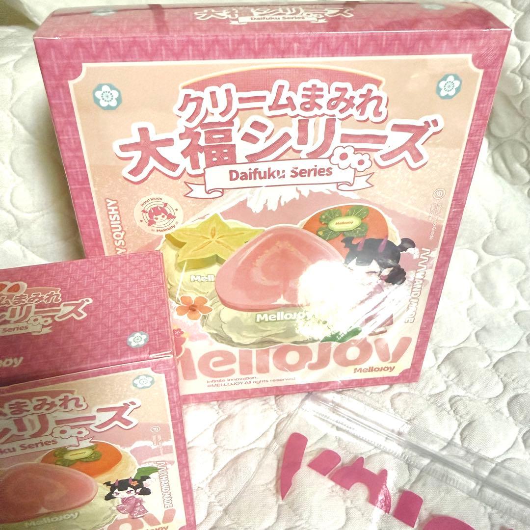 り*ん様 メロジョイ Mellojoy スクイーズ 未開封 大福シリーズ 1個