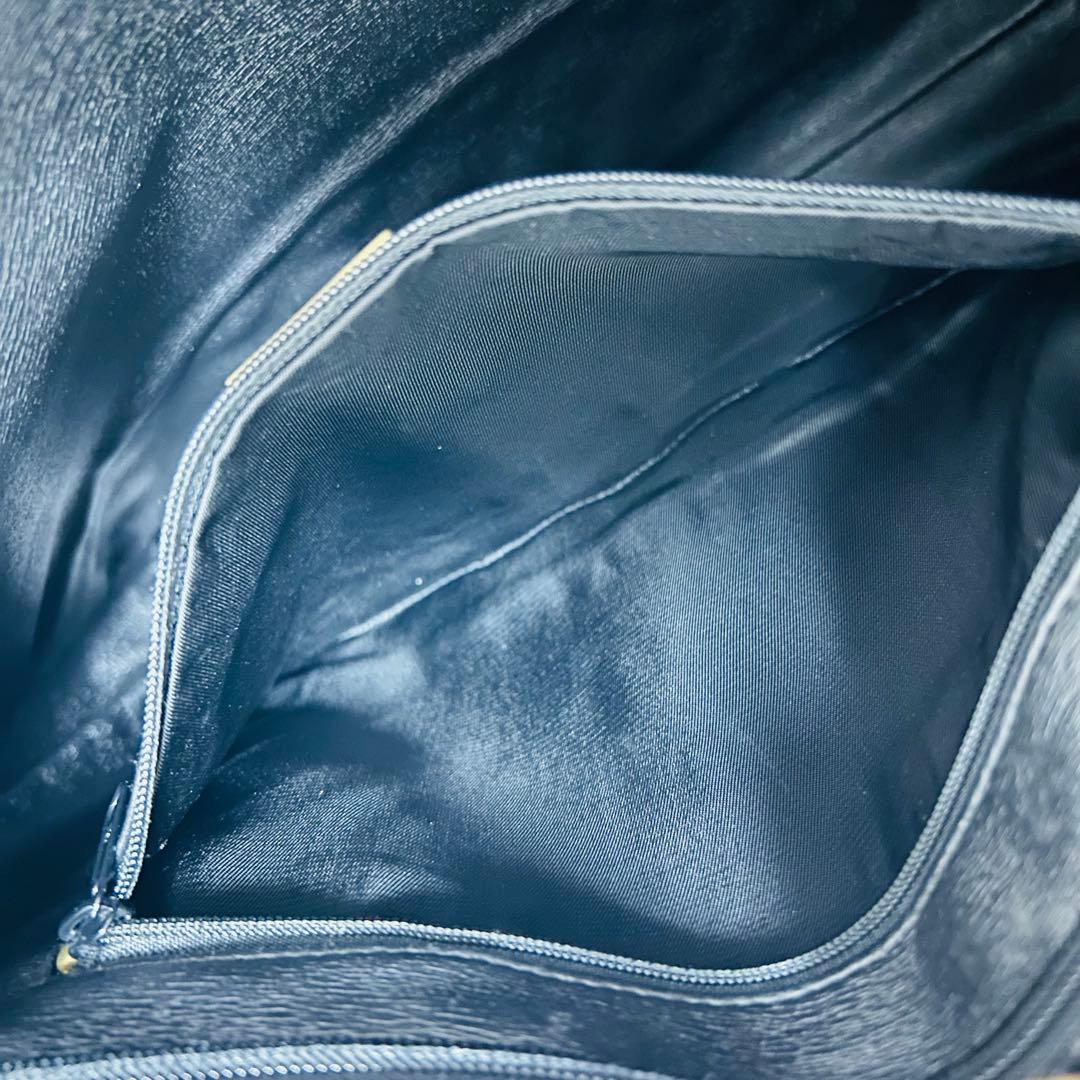 GIVENCHY ジバンシー レザー チェーン トートバッグ キルティング　黒