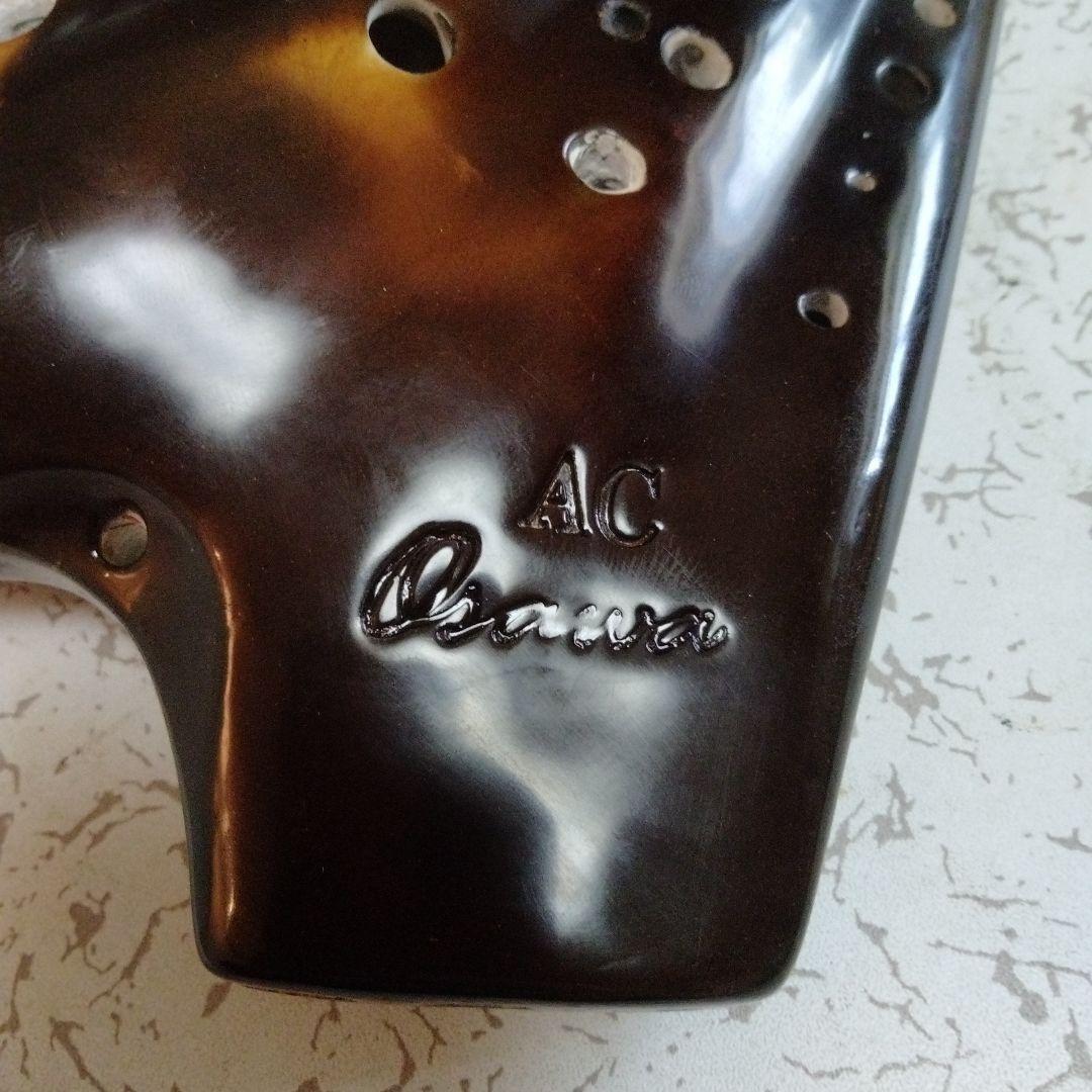 オオサワ　トリプルオカリナ　漆　初代