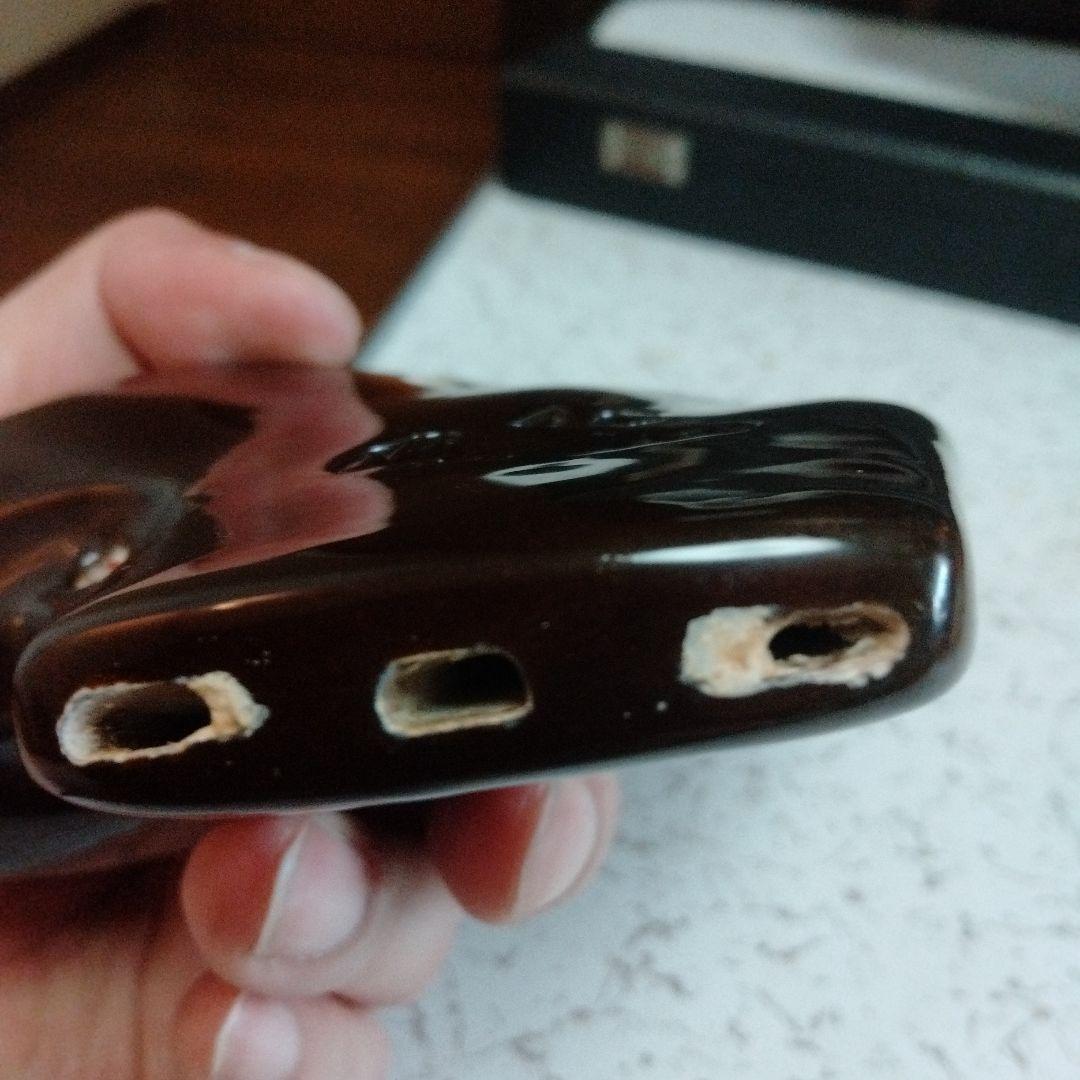 オオサワ　トリプルオカリナ　漆　初代