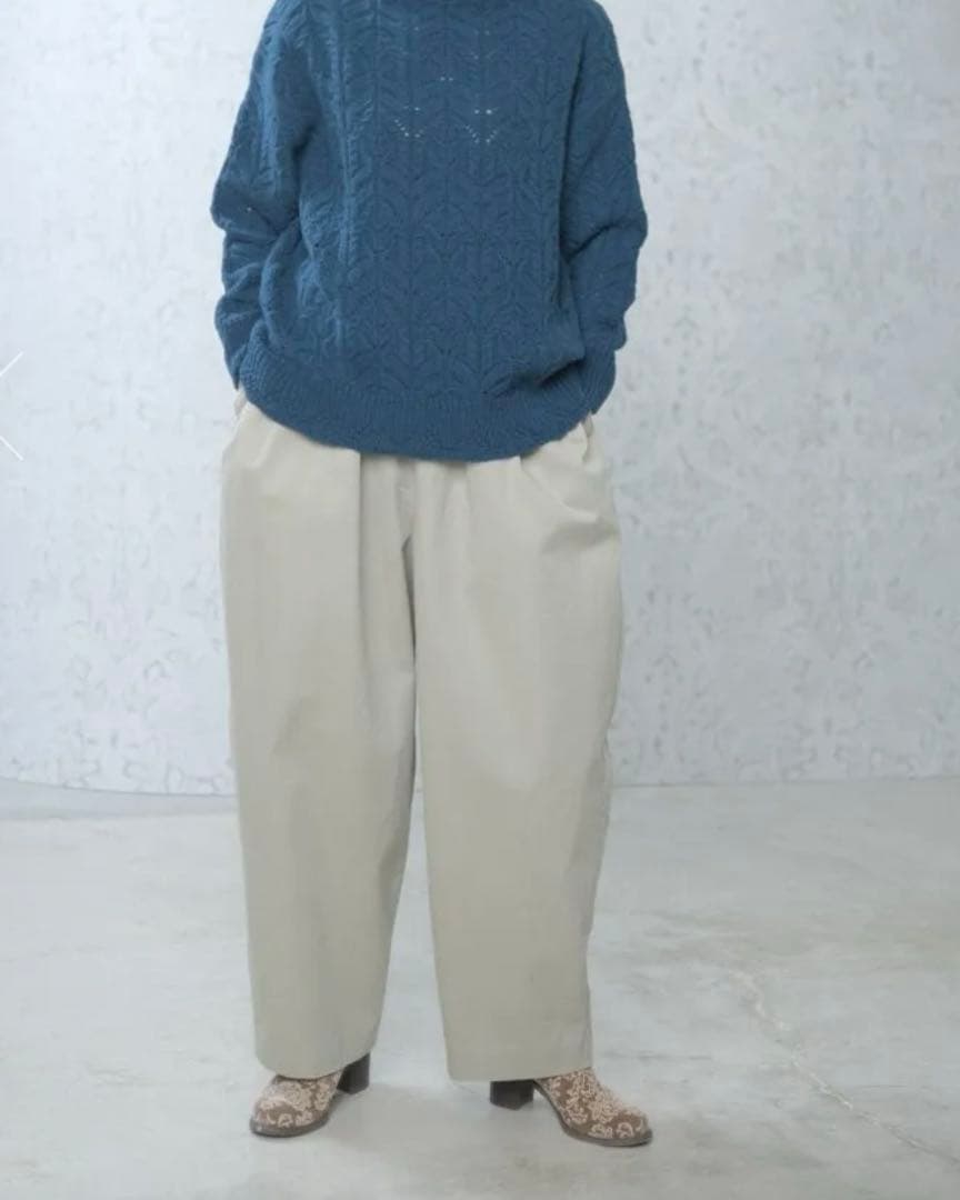 【大幅値下げ】エシュペーCHINO CLOTH TROUSERSチノクロスパンツ