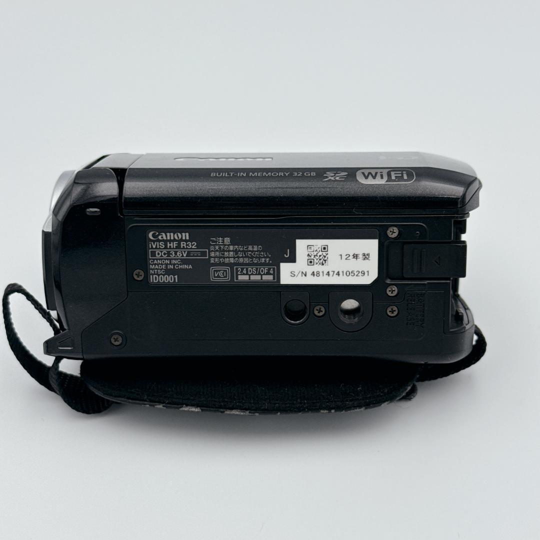 【美品】Canon iVIS HF R32 ハイビジョンデジタルビデオカメラ