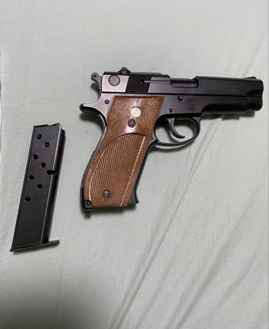 マルシン S&W M39 モデルガン ブラック 爆音プラグ