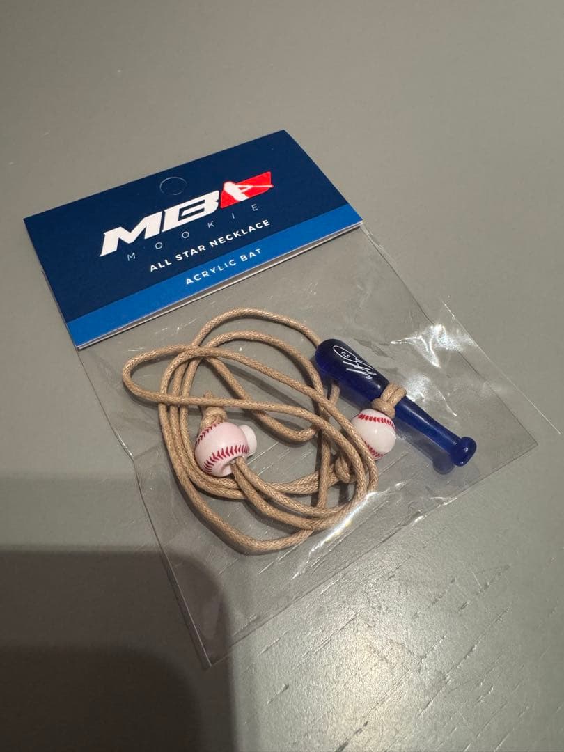 【1個限定‼︎】ムーキー　ベッツ　ネックレス　アクリル製