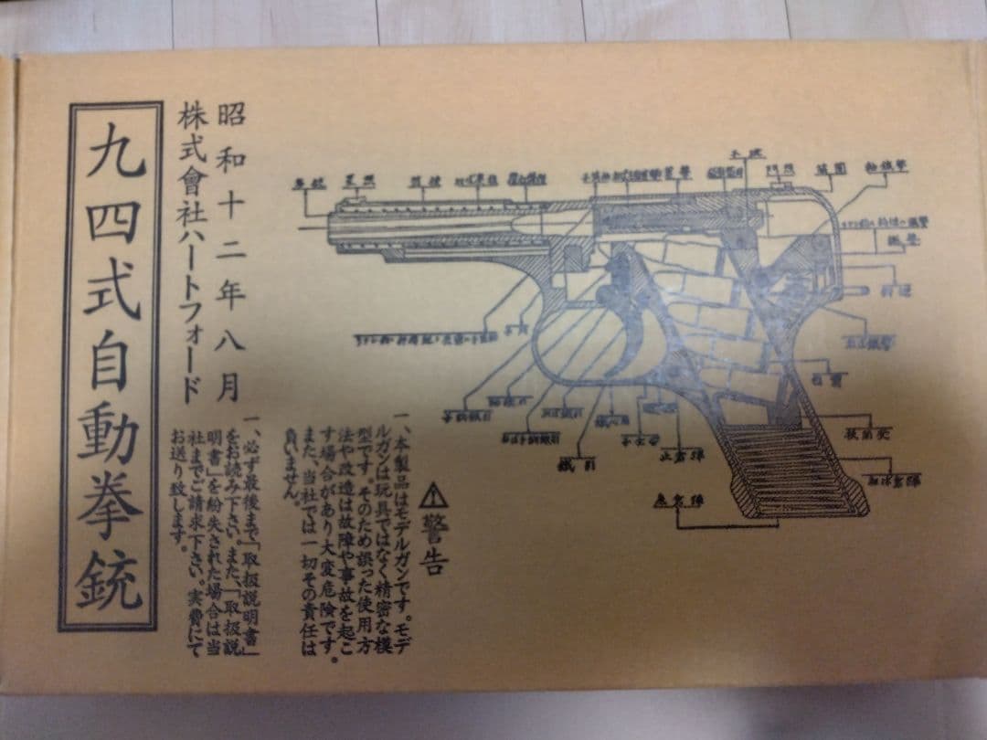 94式自動拳銃 モデルガン