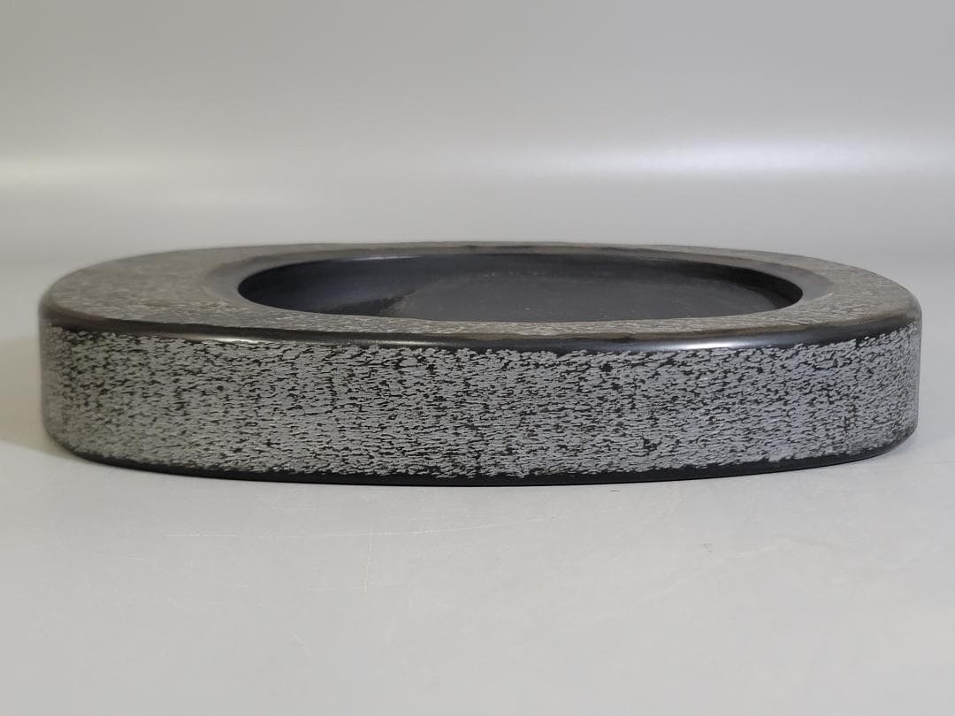 長崎県対馬若田硯 源照作 未使用 共箱 DT446