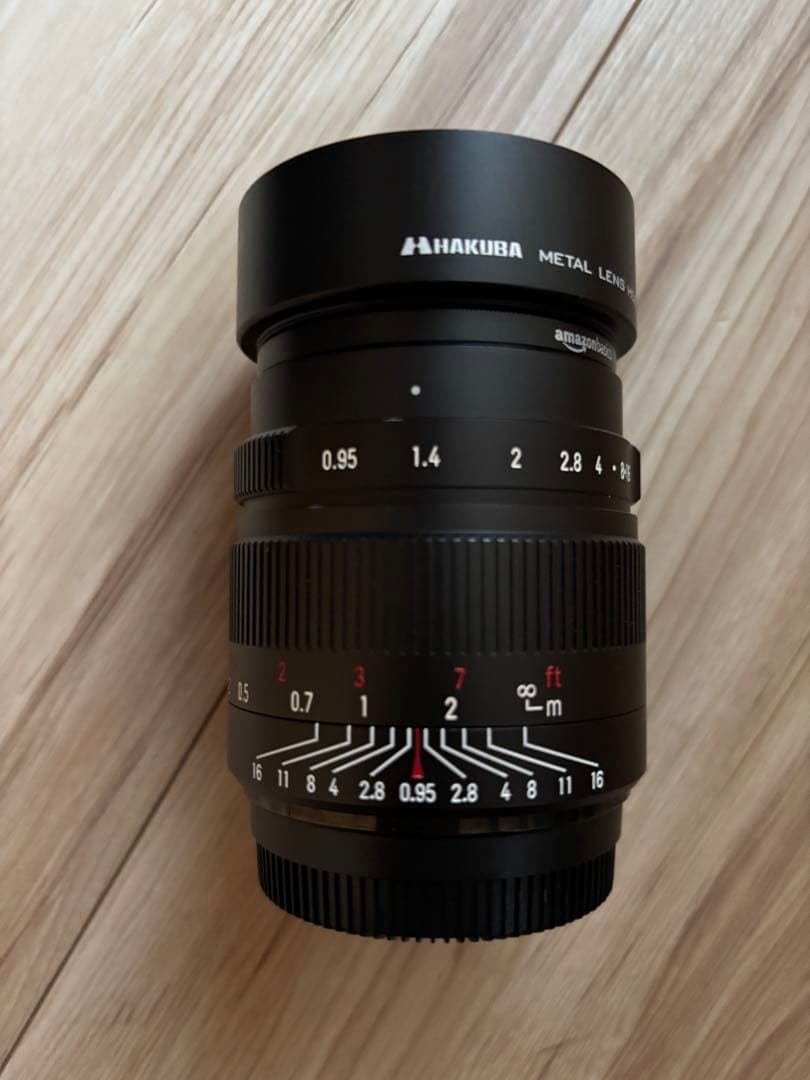 7アルティザン　Xマウント　35mm 単焦点レンズ f/0.95