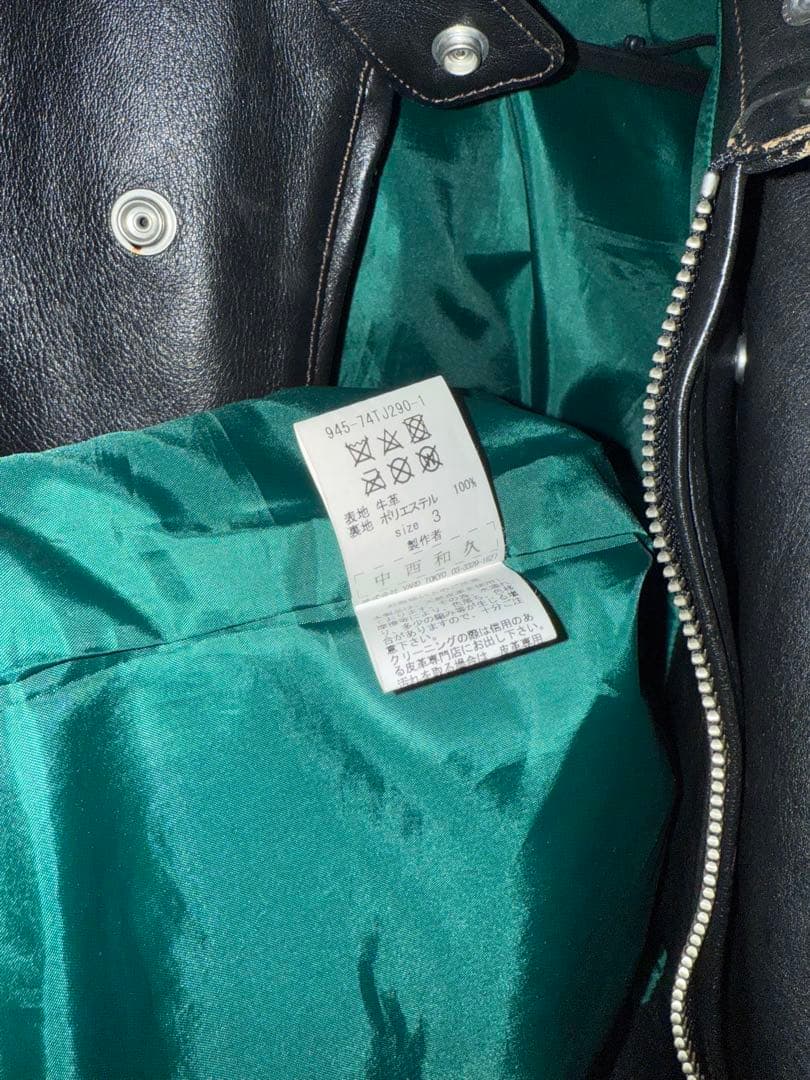 【ブルドッグ様用】 blackmeans ナポレオンレザージャケット