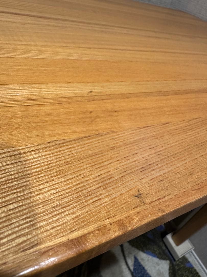 無印良品タモ材 デスク　110cm