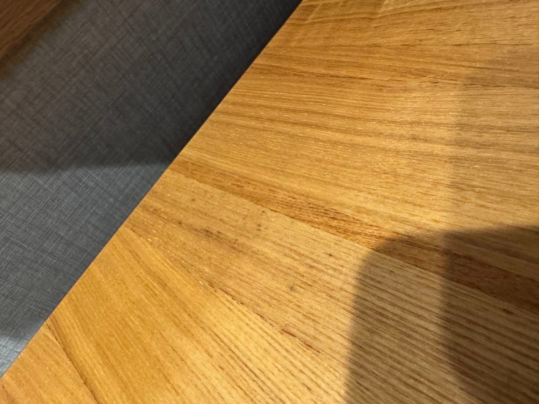 無印良品タモ材 デスク　110cm