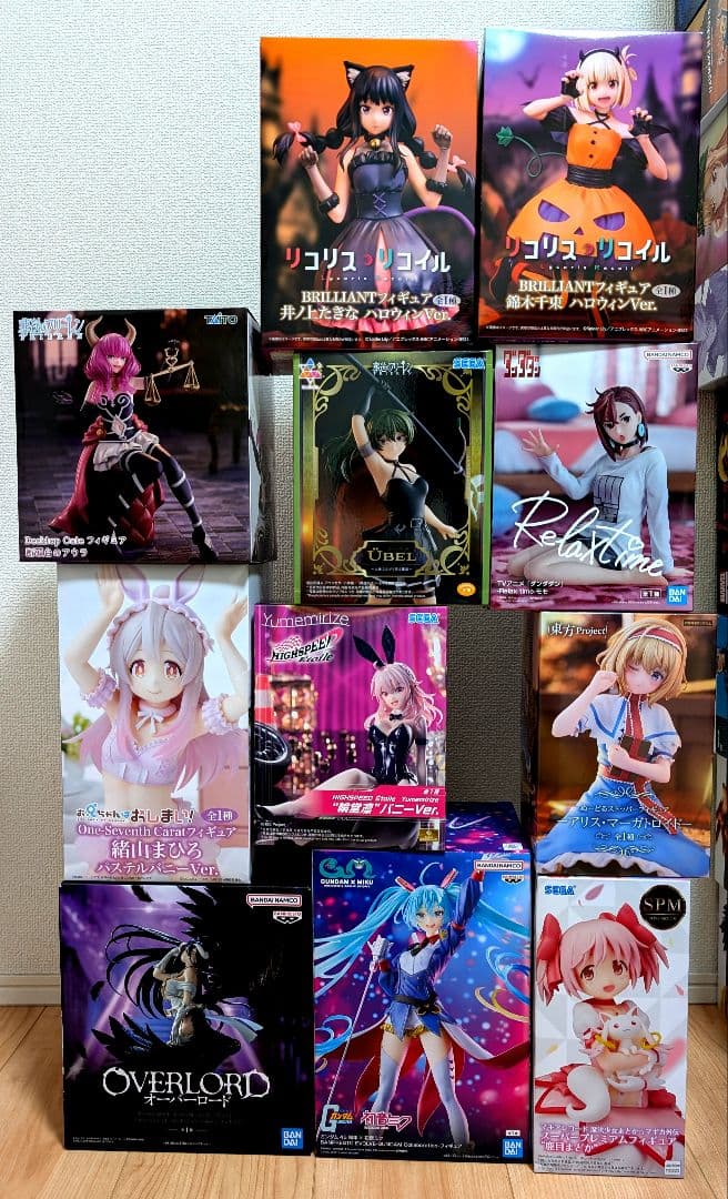 【初音ミク✕ガンダム/フリーレン/リコリコ他】プライズ11体セットまとめ売り