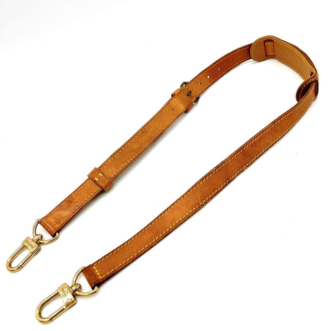 【LOUIS VUITTON】ショルダーストラップ　ヌメ革　キーポル用