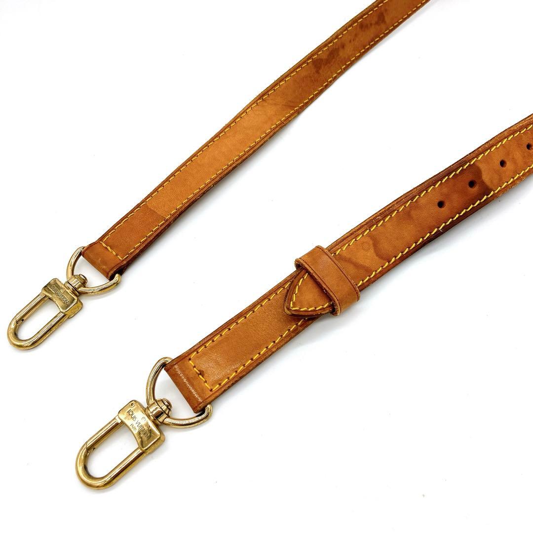 【LOUIS VUITTON】ショルダーストラップ　ヌメ革　キーポル用