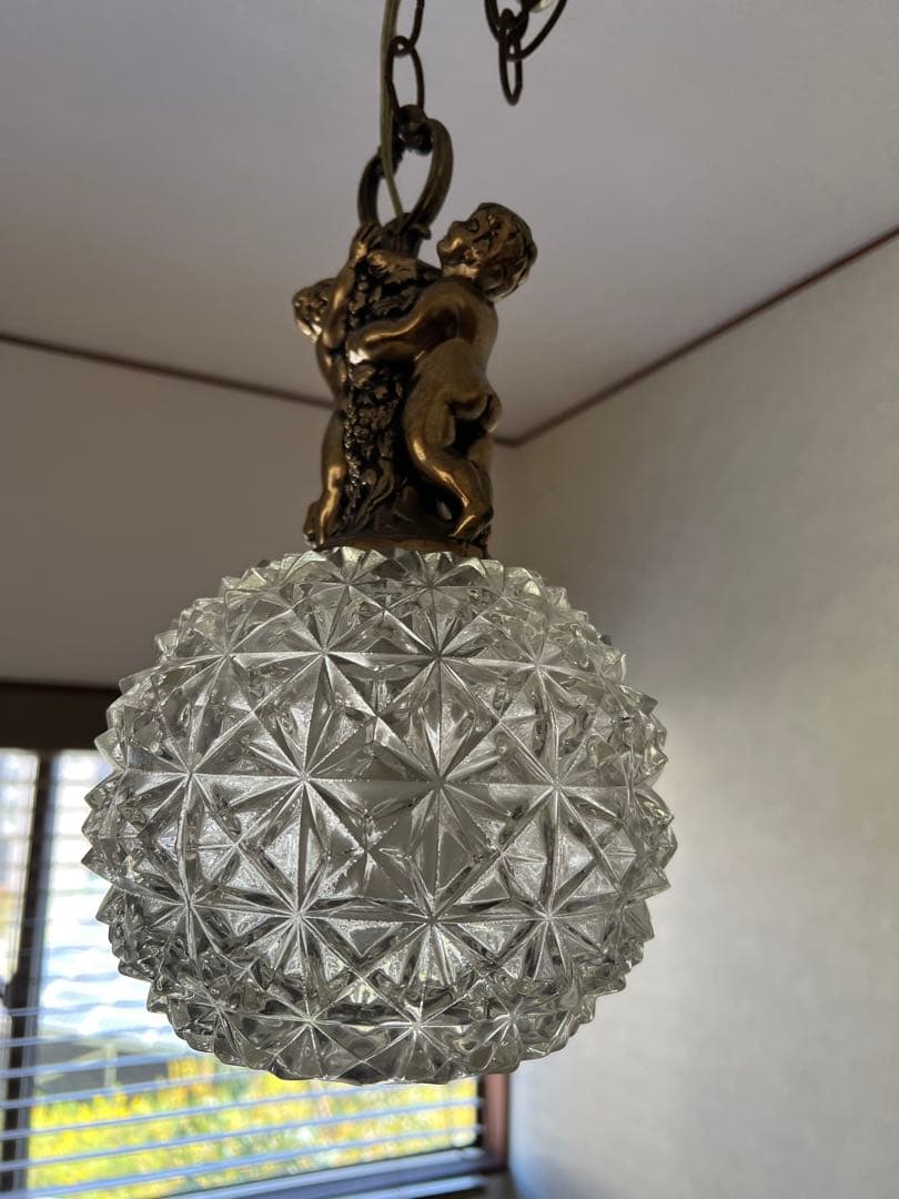 アメリカ　ビンテージ　ペンダントライト　シャンデリア