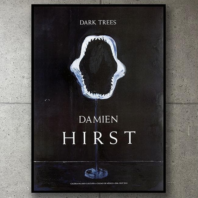額装品/Dark Trees（ダミアン ハースト）/アートポスター