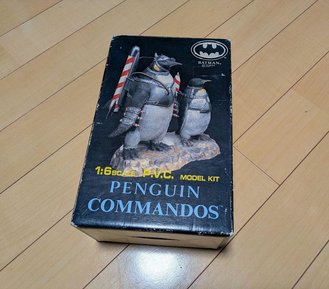 「バットマン リターンズ」１／６ペンギンコマンド　ソフビキット（ツクダホビー）