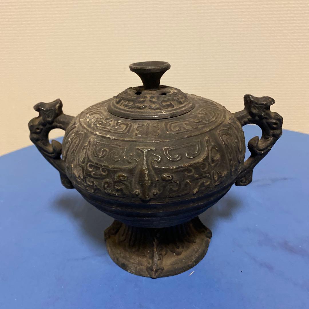香炉古美術品古道具真鍮製