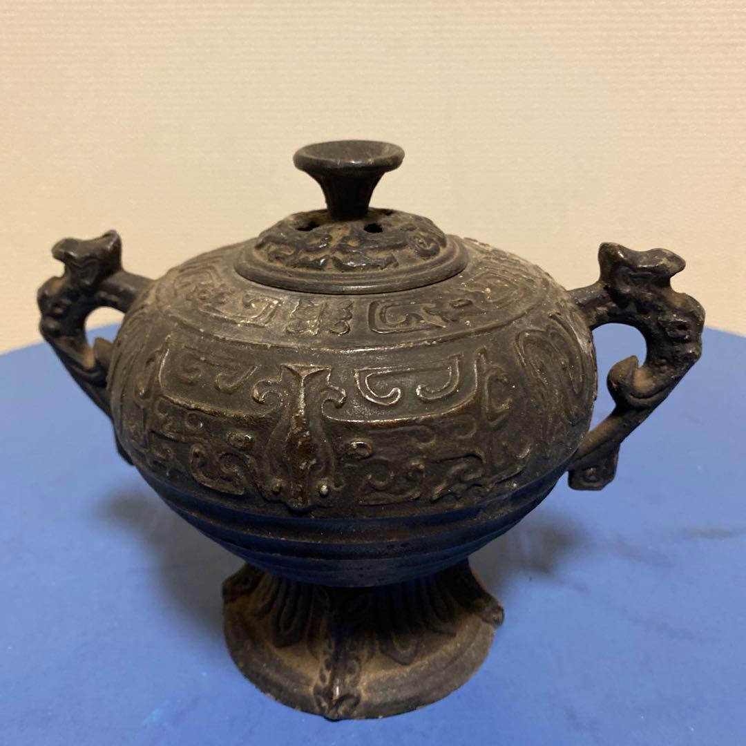 香炉古美術品古道具真鍮製