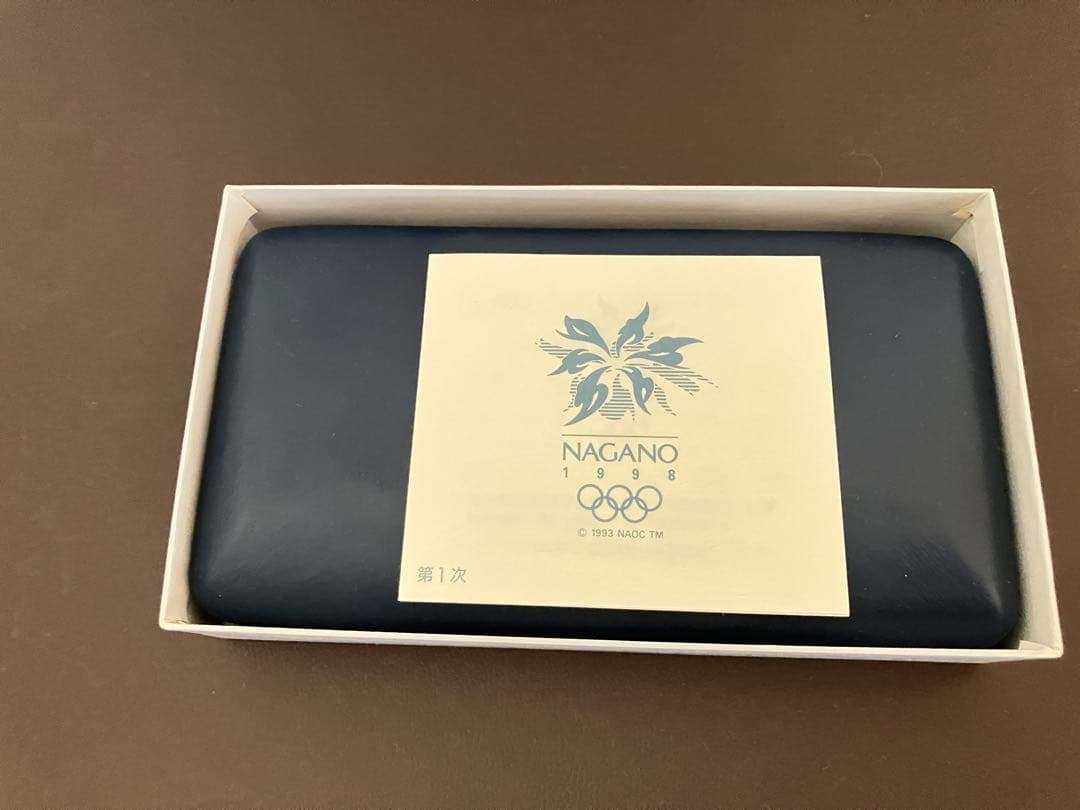 長野オリンピック公式記念メダル　第一次発行　純銀製・ブロンズ製　2点セット