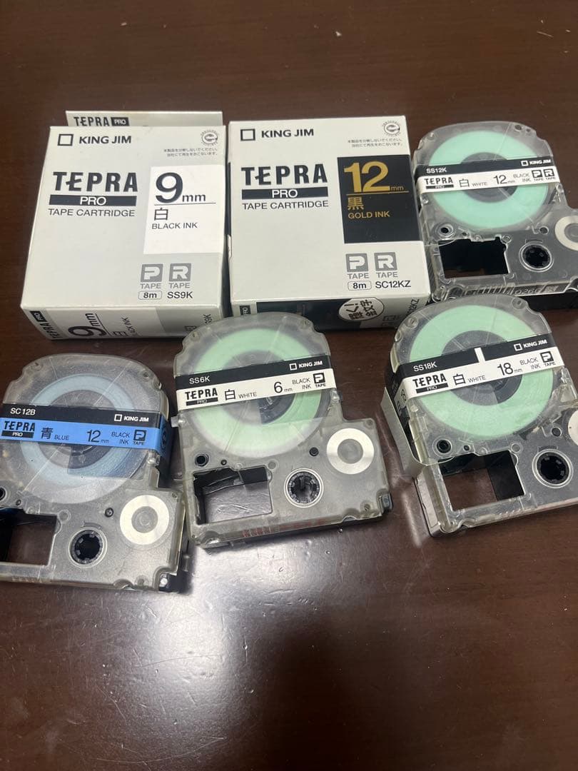 テプラKING JIM SR-R680 新品未使用　カートリッジ(おまけ付き)