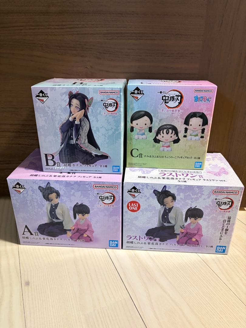 鬼滅の刃　思い出の蝶屋敷　胡蝶しのぶ　一番くじ　フィギュア　セット