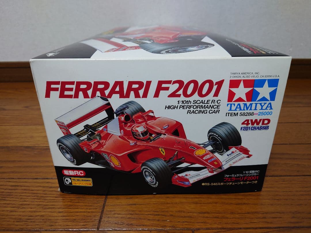 ★タミヤ1/10 フェラーリ F2001 組み立てキット [58288]