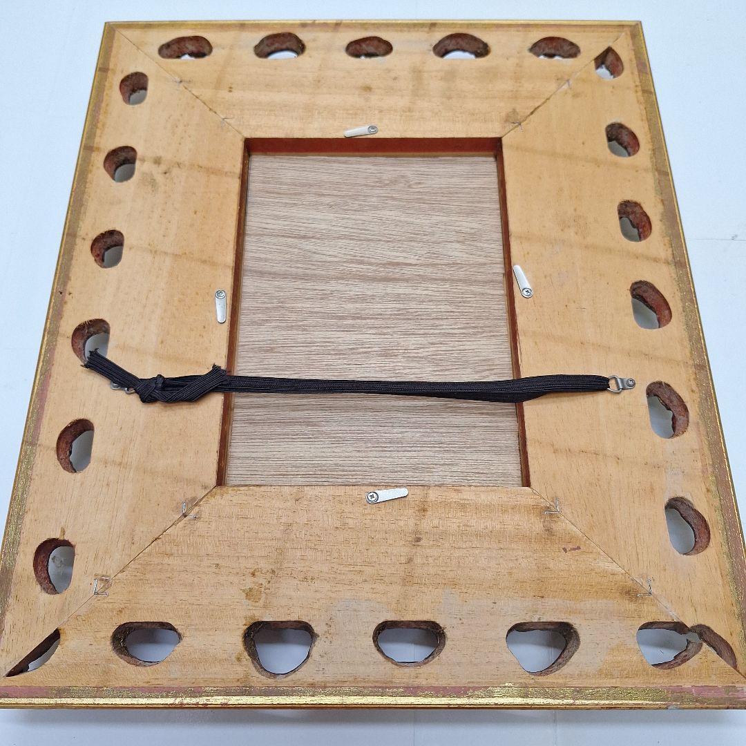 未使用/透かし模様　フィレンツェ額縁　油絵額縁