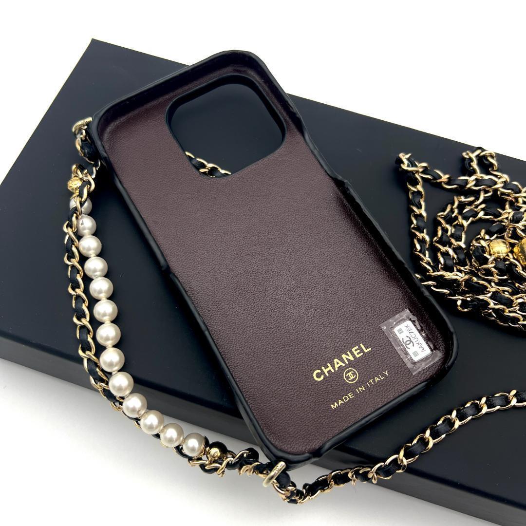 ちるこ様　シャネル ラムスキン マトラッセ iphone 15 PRO A686