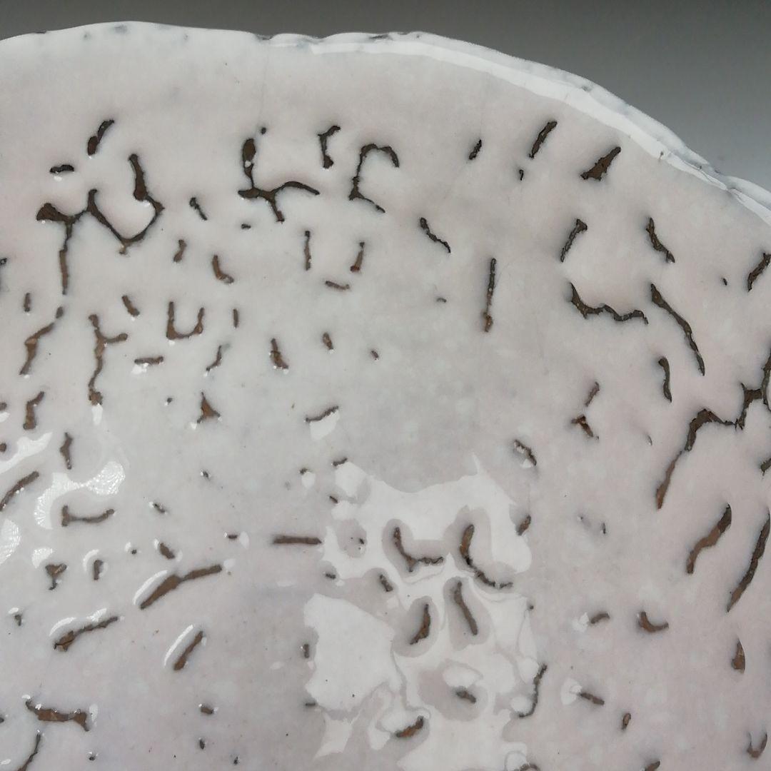 Ｔ９４８　『萩茶碗』『味舌隆司 造』『前大徳寺 福本積應 書付』　共箱　茶道具