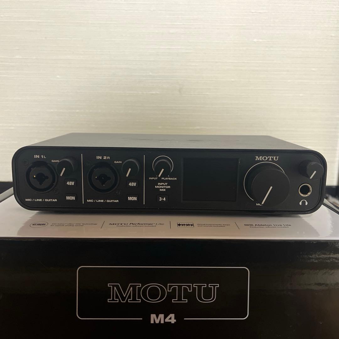 【箱あり/送料込】MOTU M4 オーディオインターフェイス※期間中割引
