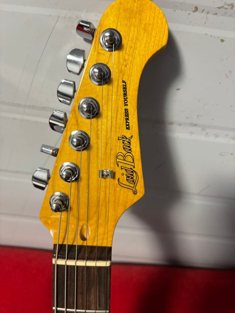 Laid Back LST-5R エレキギター メタリックブルー