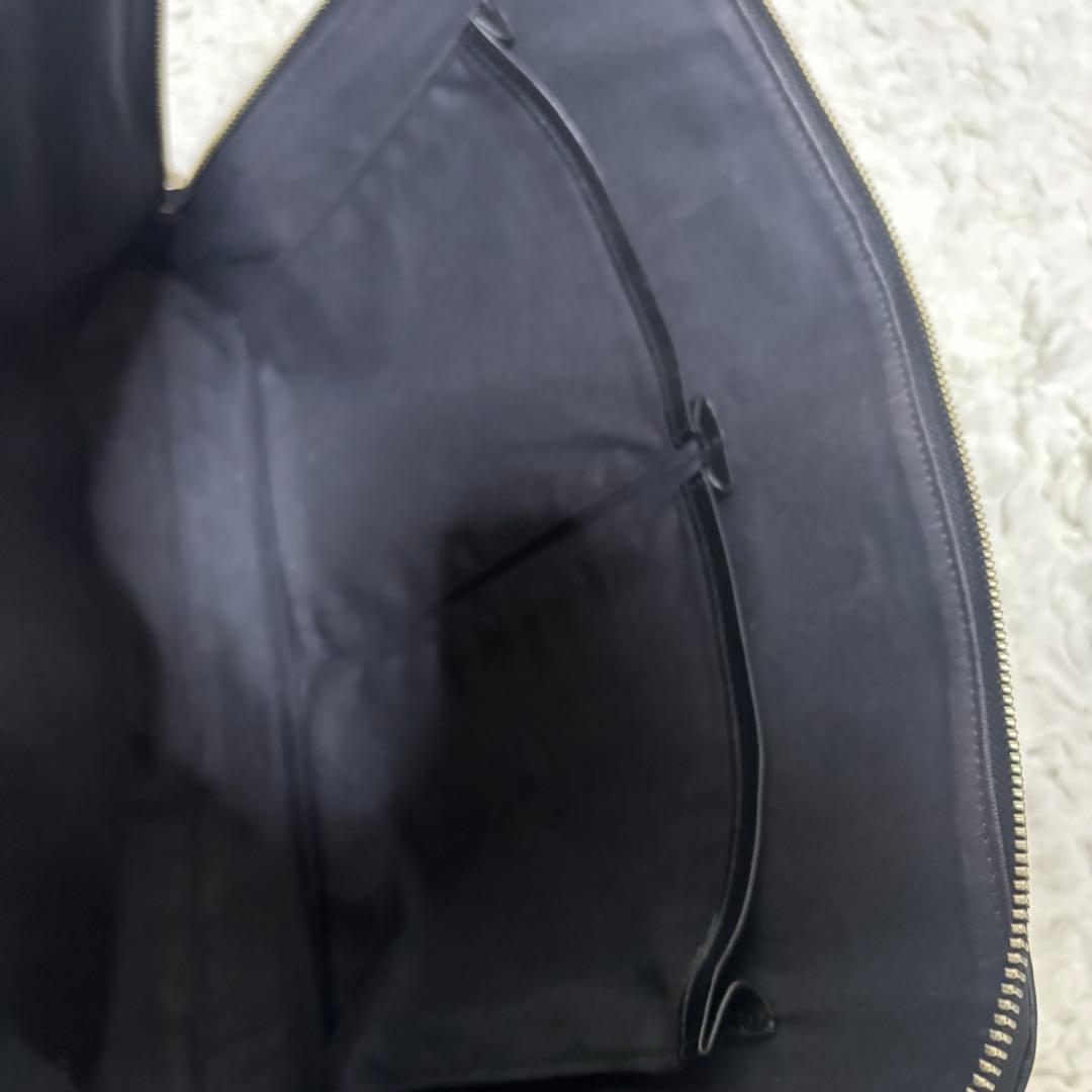 【希少】ビジネスレザーファクトリー 本革 ブリーフケース A4可 ブラック